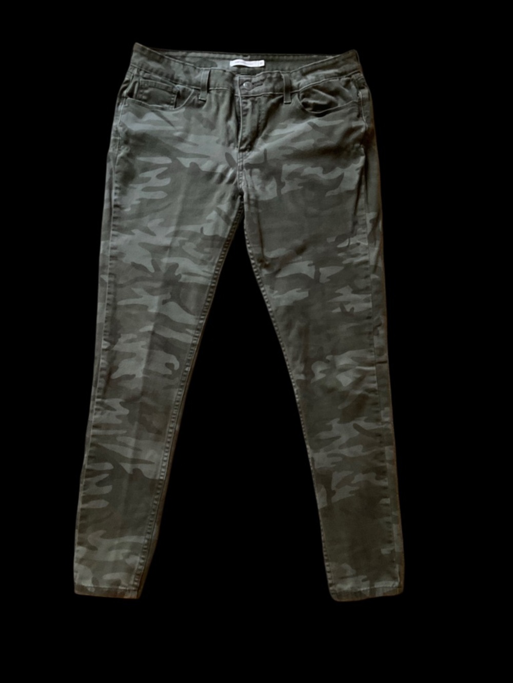 Levi's Women's 535 Super Skinny Camo Jeans